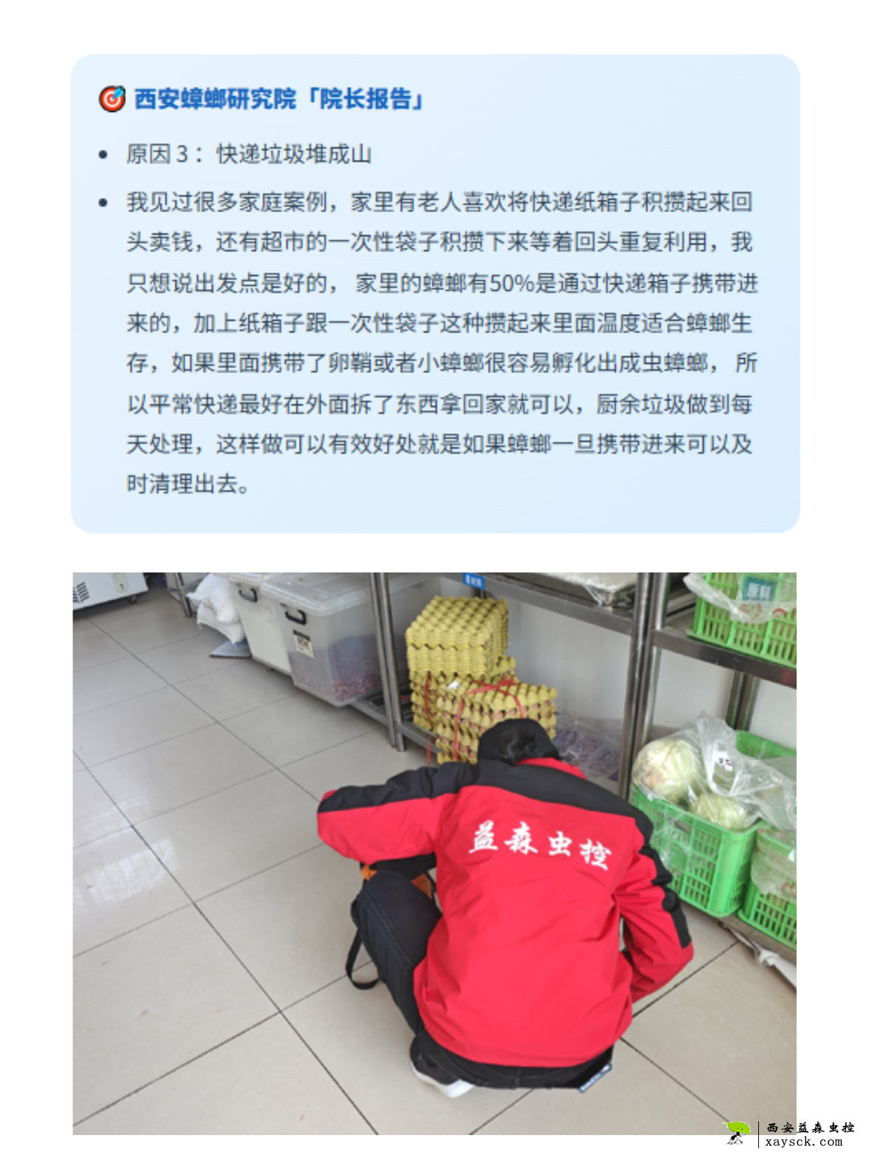 家里有蟑螂可能跟纸箱子有关